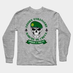 Legion Etrangere Foreign Legion Long Sleeve T-Shirt